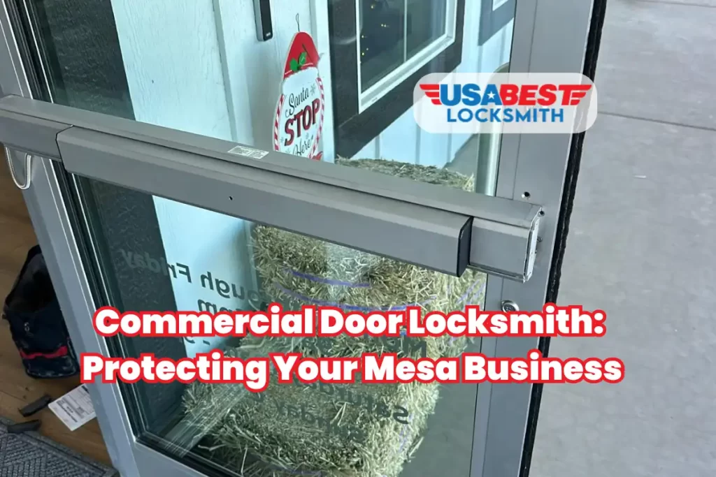 Commercial Door Locksmith Protecting Your Mesa Business