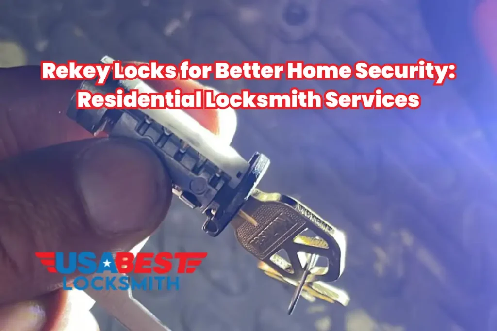 Rekey Locks for Better Home Security Residential Locksmith Services