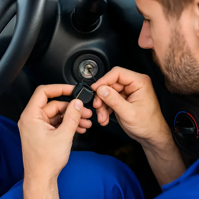 Emergency Ignition Key Extraction for Damage-Free Vehicle Access