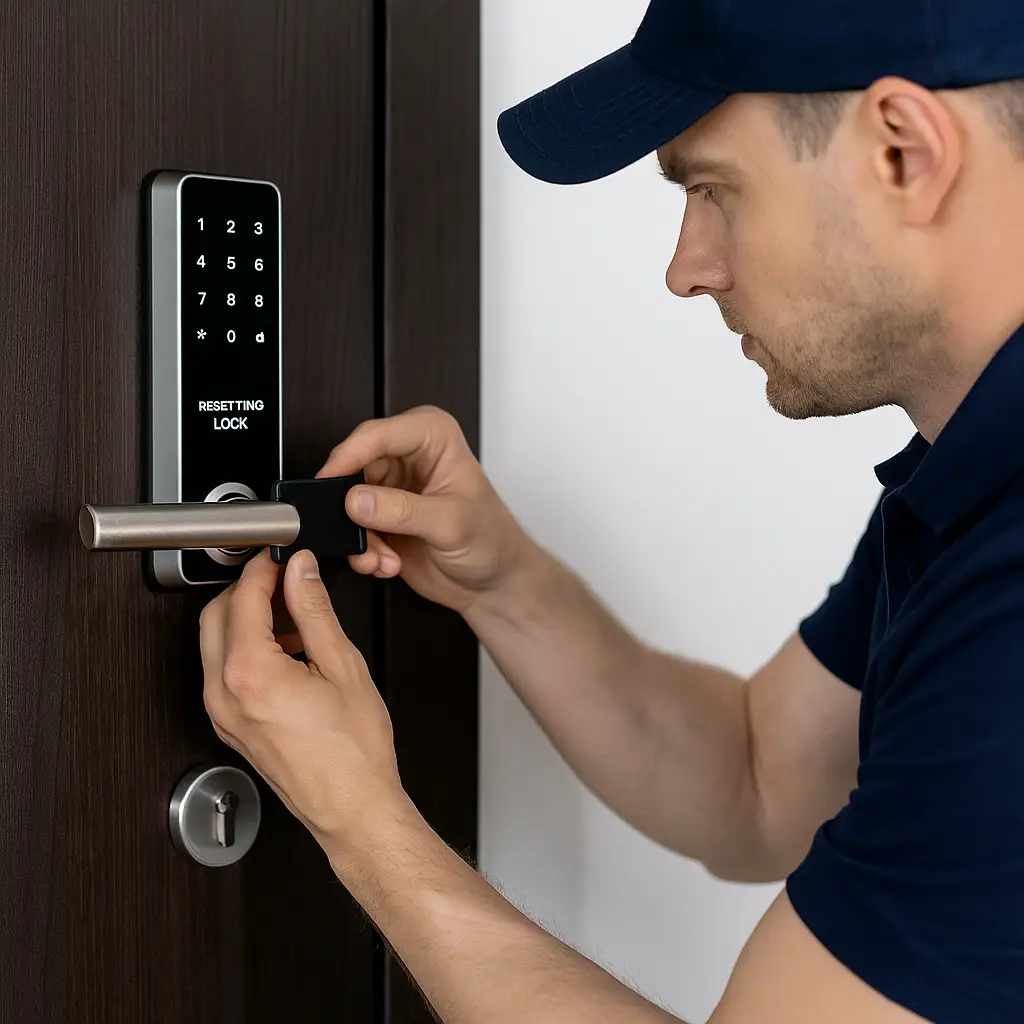 Emergency Smart Lock Reset for Digital Access Restoration