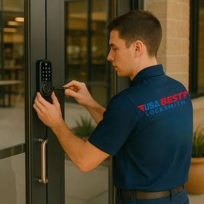 Smart Lock Installation for Commercial Access Control